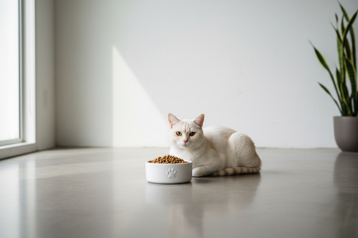 Suprimentos de alimentação para gato
