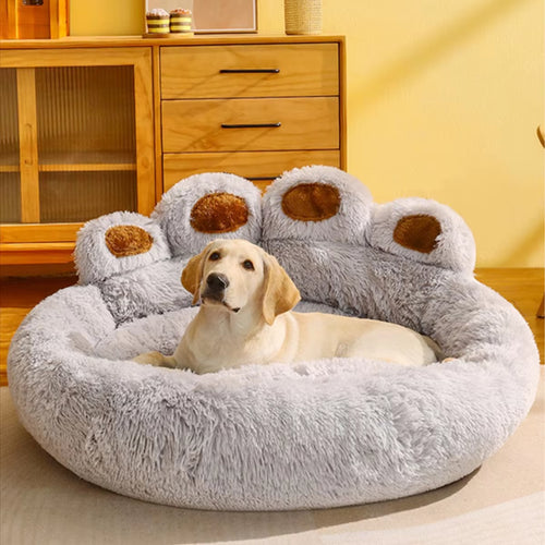 Cama fofa cinzenta para cães🐶