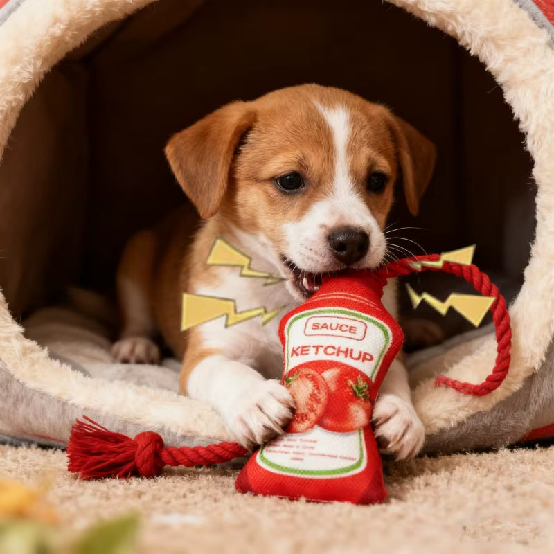 Brinquedo de Corda Ketchup 🍅