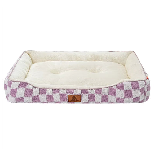 Cama roxa para cães 💜