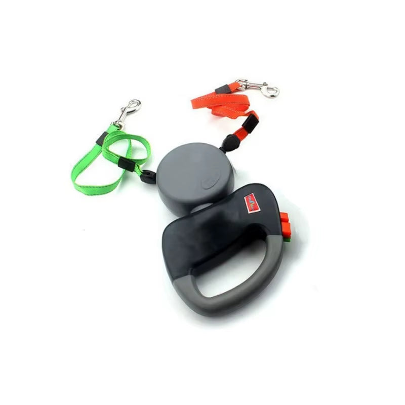 Trela 2 em 1 cinzenta 🖤