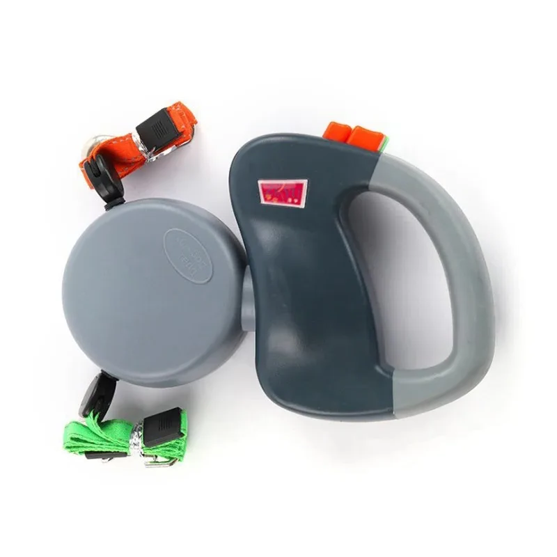 Trela 2 em 1 cinzenta 🖤