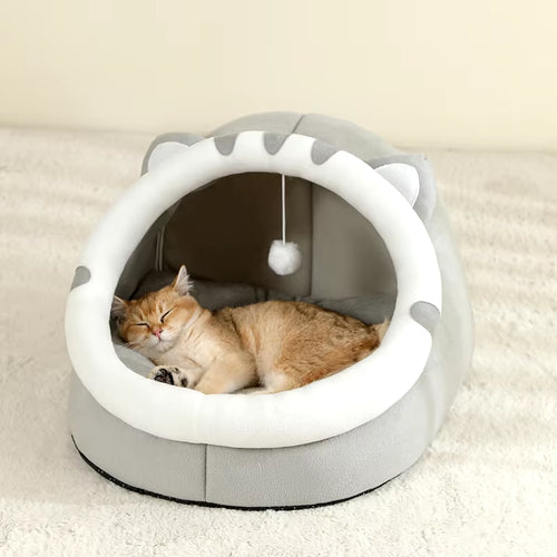 Cama cinzenta para gatos 🐾