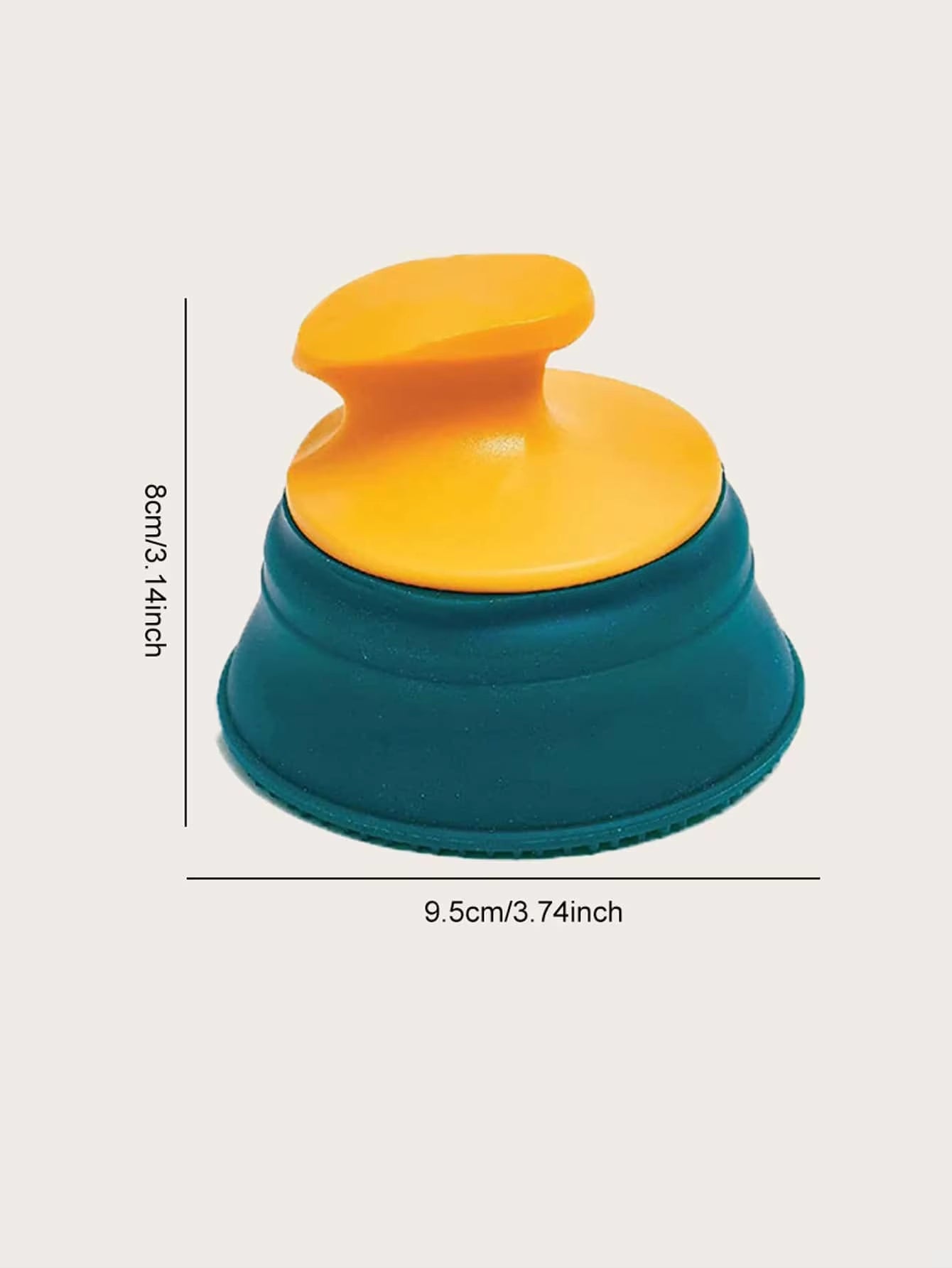 Escova de mão verde 🐾💚