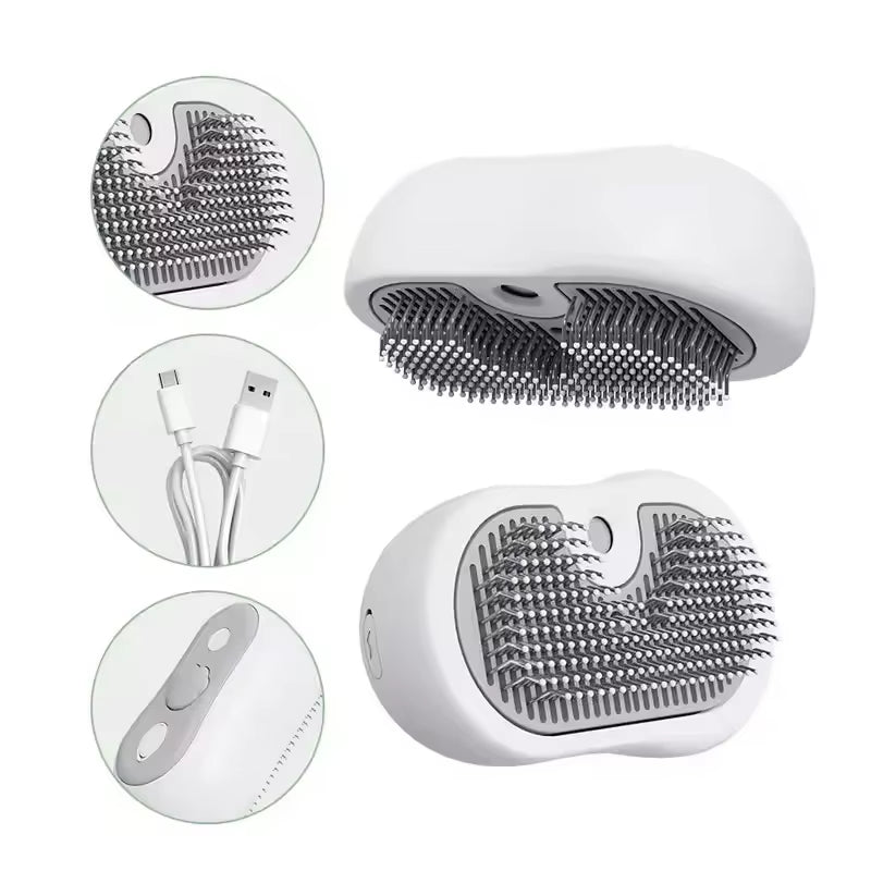 Escova de mão vaporizadora 🐾