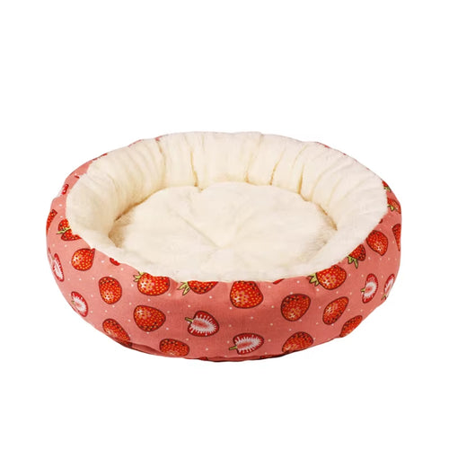 Cama com morangos para gatos 🍓🐾