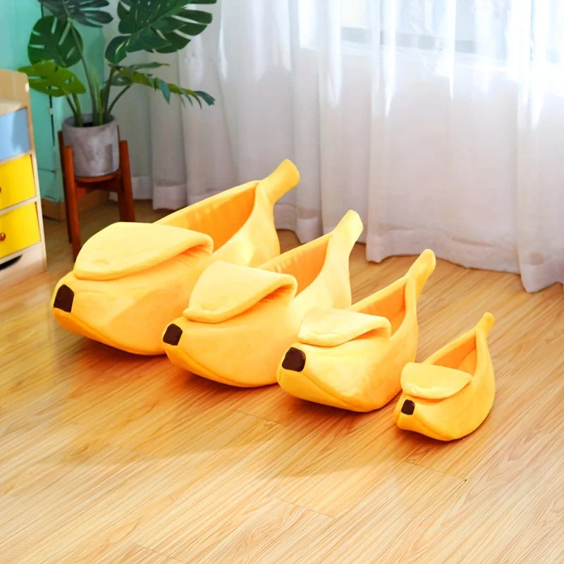 Cama banana para gatos 🍌🐾