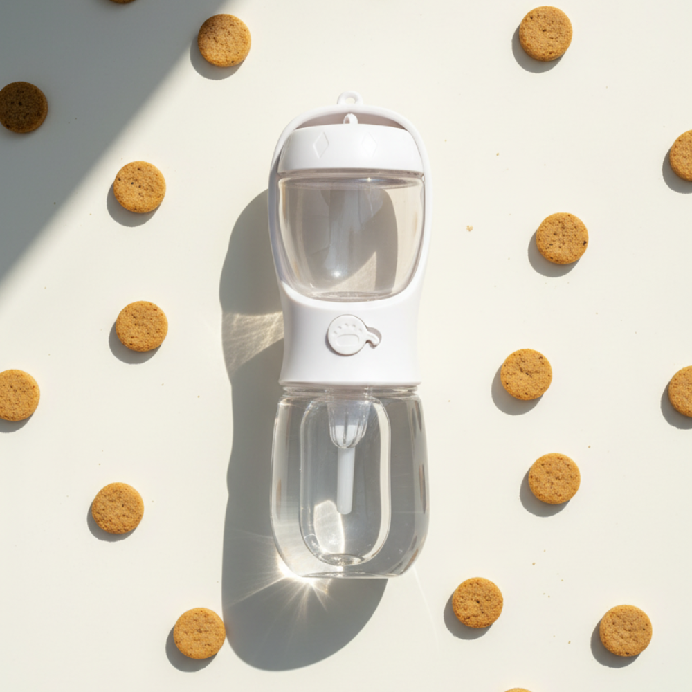 Garrafa de água para pets premium