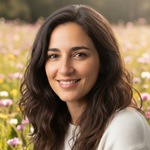 Mulher natureza flores